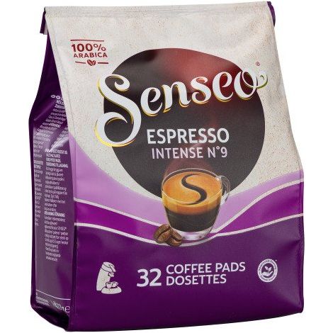 Dosettes de café Senseo Espresso Intense - Paquet de 32 (1/2)