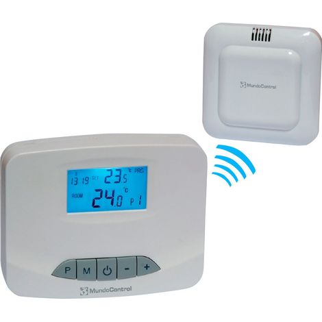 Cronotermostato digital vía radio CD7RF