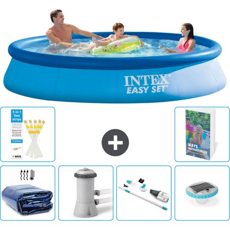 Intex Piscine Easy Set Ronde - 366x76 cm - 7-pièces S81 (1/5)