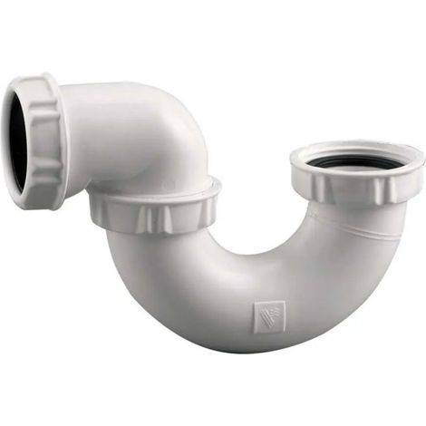 Drenaje de bañera Tubo giratorio de PVC D.40 Valentine (1/2)
