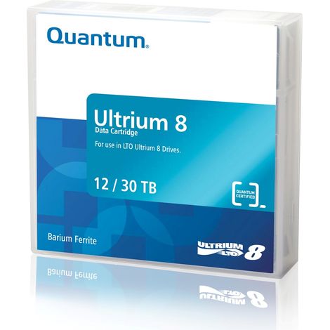 Quantum MR-L8MQN-01 medio de almacenamiento para copia de seguridad Cinta de datos virgen 12 TB LTO 1,27 cm