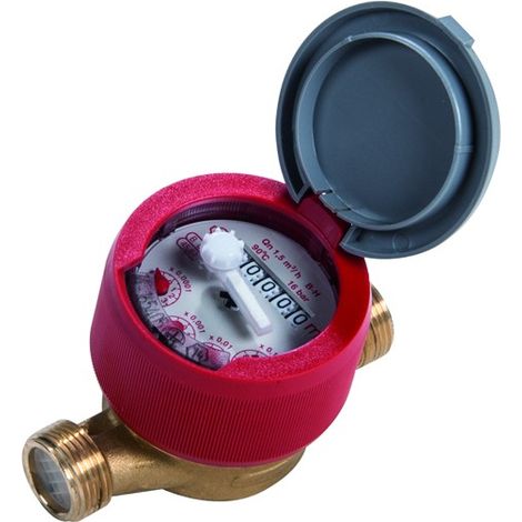 Contatore Acqua Quadrante Asciutto Modello Usc 1/2 G. Gioanola