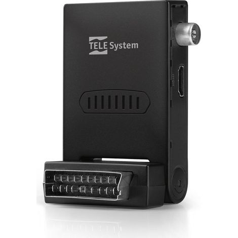 TELE System FACILE STEALTH/02 Cable Full HD Negro