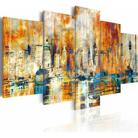 Tableau mémoire de la cité - 100 x 50 cm (1/4)