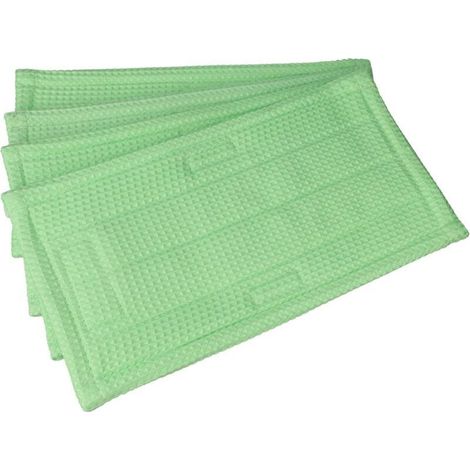 Lot de 4 lingettes compatible avec Vorwerk Kobold MF520, MF530, SP520, SP530 aspirateur - Chiffon doux (1/5)