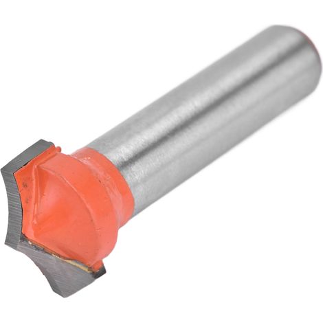 Tête d'outil de machine à graver CNC, insert en carbure de tungstène, corps en acier 45, revêtement PTFE, tige ronde de 8 mm/0,3 pouce, coupe nette et précise, 14 mm. (1/5)