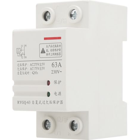 Dispositif de protection contre les sous-tensions RYGQ-63 230V, équipement de récupération automatique (1/5)