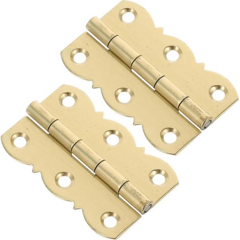 Gadpiparty Lot de 2 charnières papillon pour couvercle de banc de piano, pour instruments de musique (1/5)