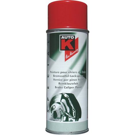 Peinture aérosol étrier freins 400ml rouge - BELTON AUTO-K (1/2)