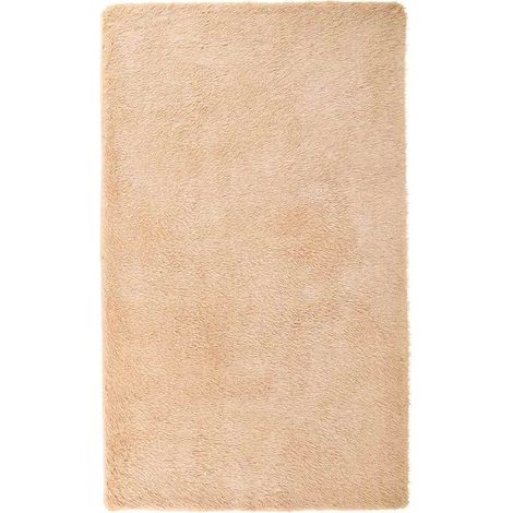 Maison Exclusive - Alfombra de pelo largo NAVARRA beige 60x100 cm
