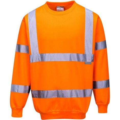 Sweatshirt Haute Visibilité Couleur : Orange Taille Xs - Portwest (1/2)