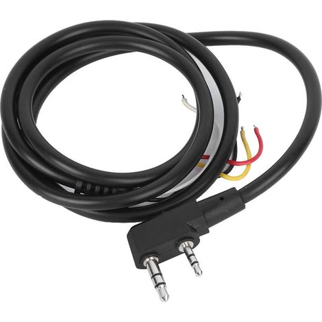 Câble de remplacement U94 PTT pour talkie-walkie, kit DIY accessoire radio bidirectionnel à connecteur K (1/5)