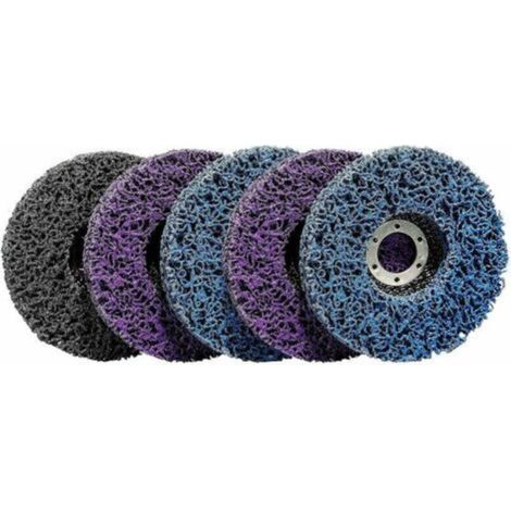 5 Disques de Nettoyage CSD 115 mm Pour Meuleuse d'angle En Nylon Pour éliminer la Rouille les Soudures Éliminer la Peinture la Rouille et l'oxydation