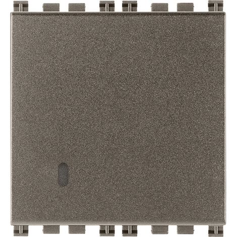 VIMAR - 19008.2.M 1P NO 10A 2M Metall-Druckknopf