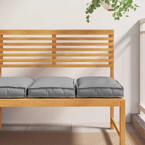 Kissen 2 pcs Grau 40 x 40 x 8 cm Oxford-Stoff (1/5)