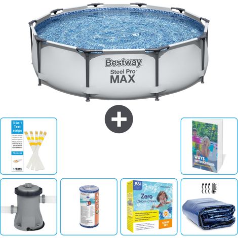 Bestway Steel Pro MAX Rund - 305x76 cm - 7-teilig S224
