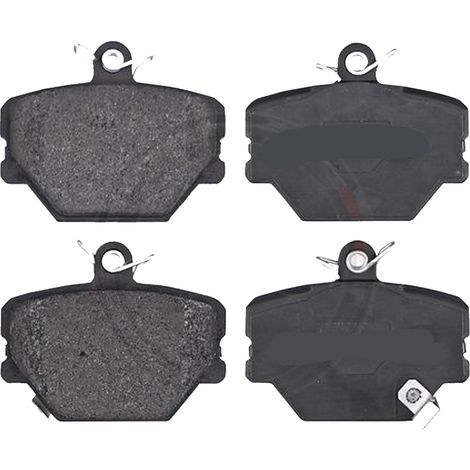 KIT PASTIGLIE FRENO ANTERIORI compatibile con SMART FORTWO CABRIO (451) / PASTIGLIE FRENANTI AUTO OEM 37220, / SOSTITUZIONE DIRETTA / BASSA POLVERE / SILENZIOSO