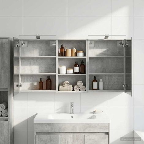 vidaXL Ensemble de Meubles de Salle de Bain 3 pcs 140 x 14,5 x 70 cm