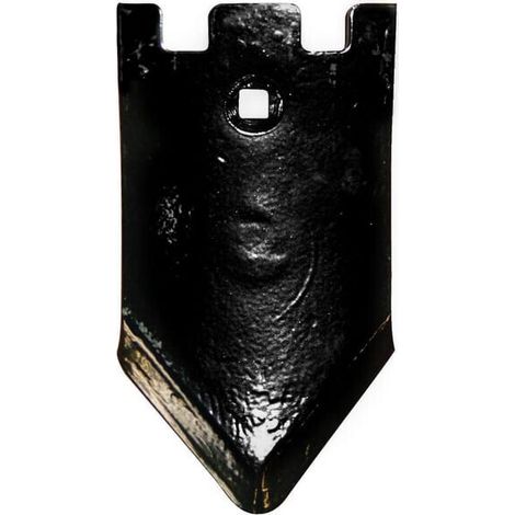 Punta de cultivador 220 x 120 x 10 mm curvada 1 orificio v谩lida para Kerner UNIVERSAL CP6000 (1/2)