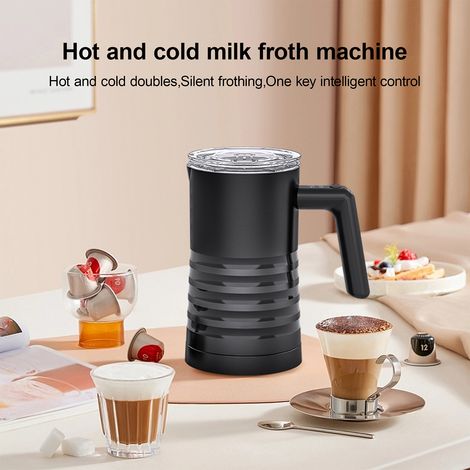 Mousseur à lait électrique MF01 4-en-1, chauffe et mousse chaud/froid, cuve inox 580 ml, 400W (1/5)
