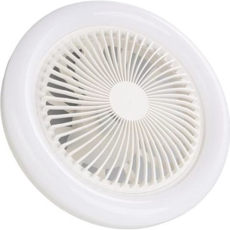 LED-Deckenventilator mit Beleuchtung, 36 W, 25 cm (9,8 Zoll), kleine E27-LED-Halogen-Leuchte, Shipenophy (1/5)