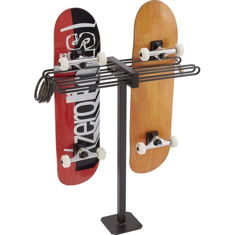 Range 4 Skateboards sur Pied avec Antivol (1/5)