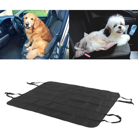 Autositzbezug für Hunde – wasserdicht und waschbar aus 600D Oxford-Gewebe, passend für alle Autos, mit Befestigungsgurten und Verlängerung für die Rücksitzbank (1/5)