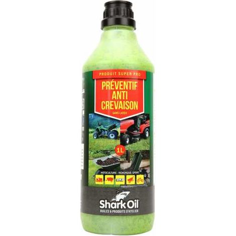 Préventif anti-crevaison roue tondeuse Shark Oil OKO 1 litre