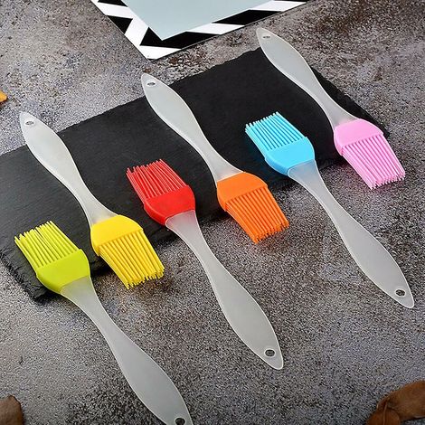 royaluxe - Bouteille d'huile de silicone portable avec brosses à huile pour gril huile de cuisson liquide ustensiles de cuisine barbecue outils de cuisson (1/3)