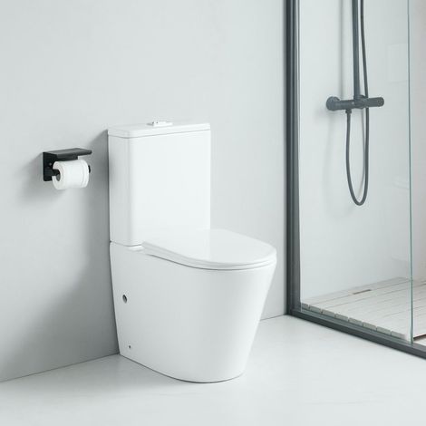 Sanitario WC a terra di stile design CIPOLI in ceramica (1/4)