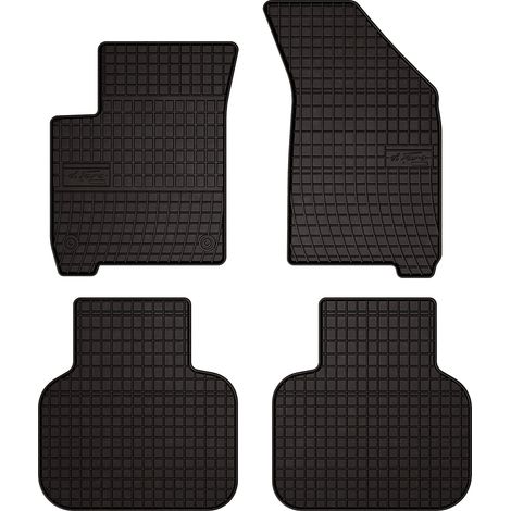Gummifußmatten für Fiat Freemont Crossover (2011–2016) – schwarz, passgenau