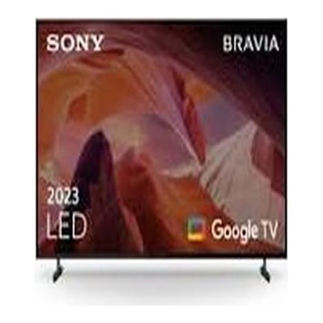 Téléviseur - SONY - FWD-65X80L - 65 pouces - 4K UHD - Smart TV avec Google TV