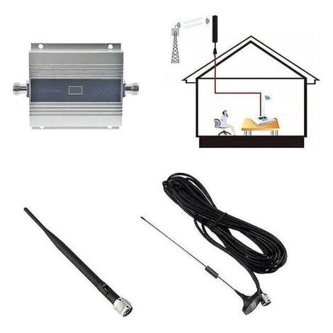 Amplificateur de signal 4G, répéteur GSM, 900 MHz, compatible 2G, 3G, 4G, LTE CS1800-2100, gain 68 dB