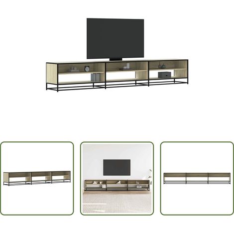 Holzwerkstoff - TV-Schrank Sonoma-Eiche 270x40x46 cm Holzwerkstoff (1/5)