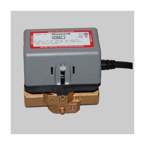 VALVOLA DI ZONA PER ACQUA CALDA SANITARIA 2 VIE  1 kvs 6,0 micro SPDT     HONEYWELL