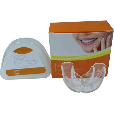 Appareil dentaire correcteur 3 pièces, gouttière de contention pour redresser les dents, protège-dents. (1/5)