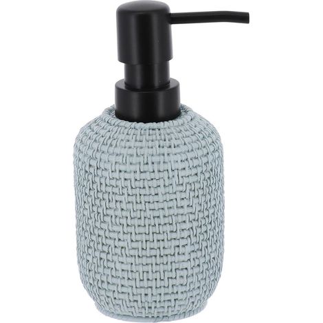 Seifenspender aus polyresin „adele“, 250 ml – hellblau - Tendance