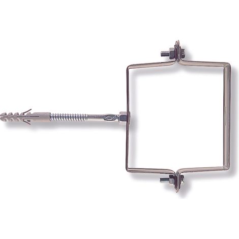 Fischer COLLARE PER SCARICHI PLUVIALI SCP-V quadro mm. 80x80 50.00 pz
