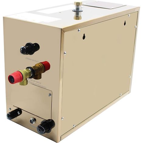 Poêle de sauna Poêle de sauna électrique, Générateur de vapeur automatique d'acier inoxydable de 9kw, Machine automatique de bain de vapeur de pièce de Sauna de détartrage for le contrôleur numérique (1/5)