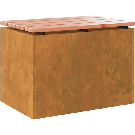 Banc de jardin,Banquette de jardin,Chaise Rouillé 60 x 40 x 43 cm CFW60847 (1/5)