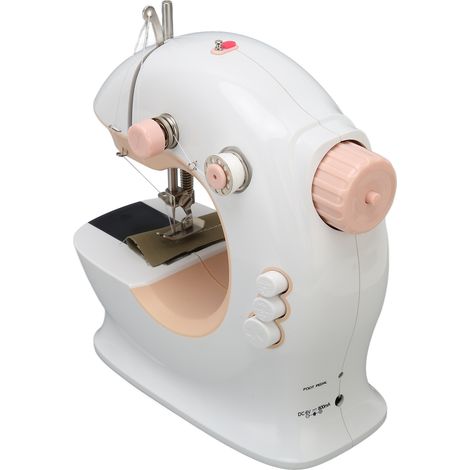 Machine à coudre multifonctionnelle 213, mini machine à coudre électrique pour vêtements, pédale, machine à coudre pour vêtements épais, usage domestique, norme européenne (1/5)