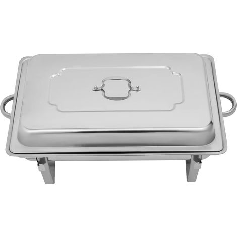Bain-Marie en Acier Inoxydable, Capacité de 9L, Design Moderne (1/2)