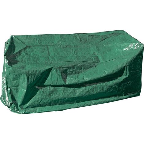 Draper 76231 Garden Bench Furniture Seat Green Protective Cover 2 - 3 Seater