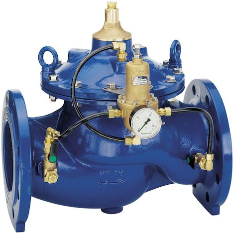 Soupape de maintien de pression DH300 GGG plvb bleue A DN 200