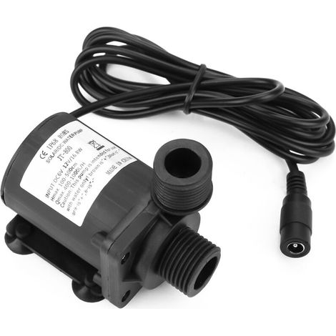 Pompe à eau, pompes multifonctions sans balais haute puissance 800L/H, tête de 5 mètres pour chauffages solaires d'aquarium (1/5)