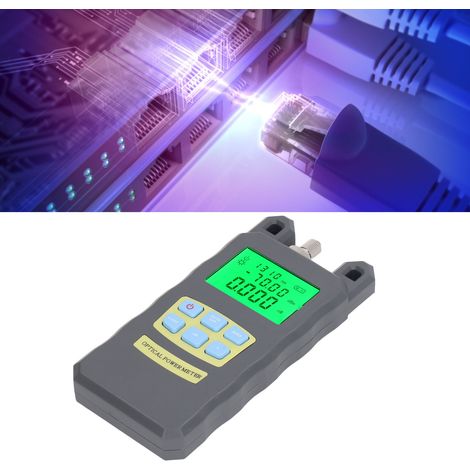 DXP-20B : Wattmètre optique de haute précision, testeur de fibres optiques, récepteur de test d'atténuation optique (1/5)