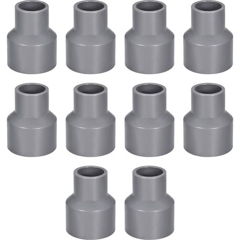Réducteur de Tuyau PVC DWV Hub Gris 20mm x 32mm Douille 10Pcs (1/3)