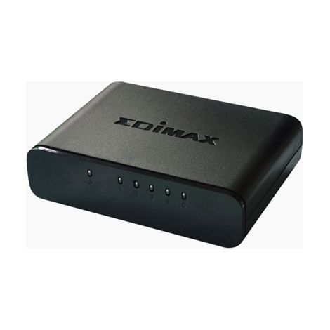 Switch de Sobremesa Edimax ES-3305P RJ45 x 5 Negro
