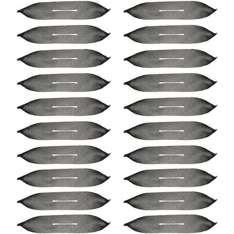 50 protections en mousse pour cintres, bandes antidérapantes pour cintres-38.00X7.00X0.30CM-Black (1/4)