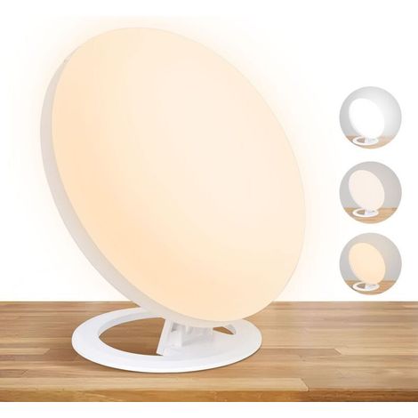 Lichttherapielampe, UV-freie Tageslichtlampe 10.000–30.000 Lux, LED-Therapielampe, 3 Solar-Farbtemperaturlampen